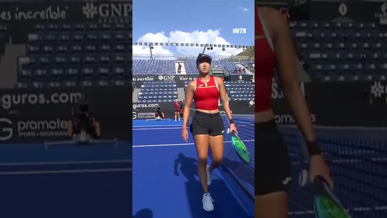 Fast start in Monterrey for Ann Li 🏎️ #WTA #AbiertoGNPSeguros #AnnLi #shorts