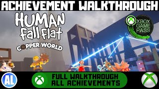 Human Fall Flat - Copper World #Xbox Achievement Walkthrough - Xbox Game Pass