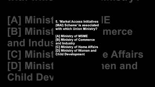 Market Access Initiatives (MAI) Scheme | #Current affair #ytshort #short