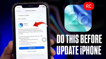 iOS 26 RC Update Releasing - Do This Before you Update your iPhone iOS 26 RC
