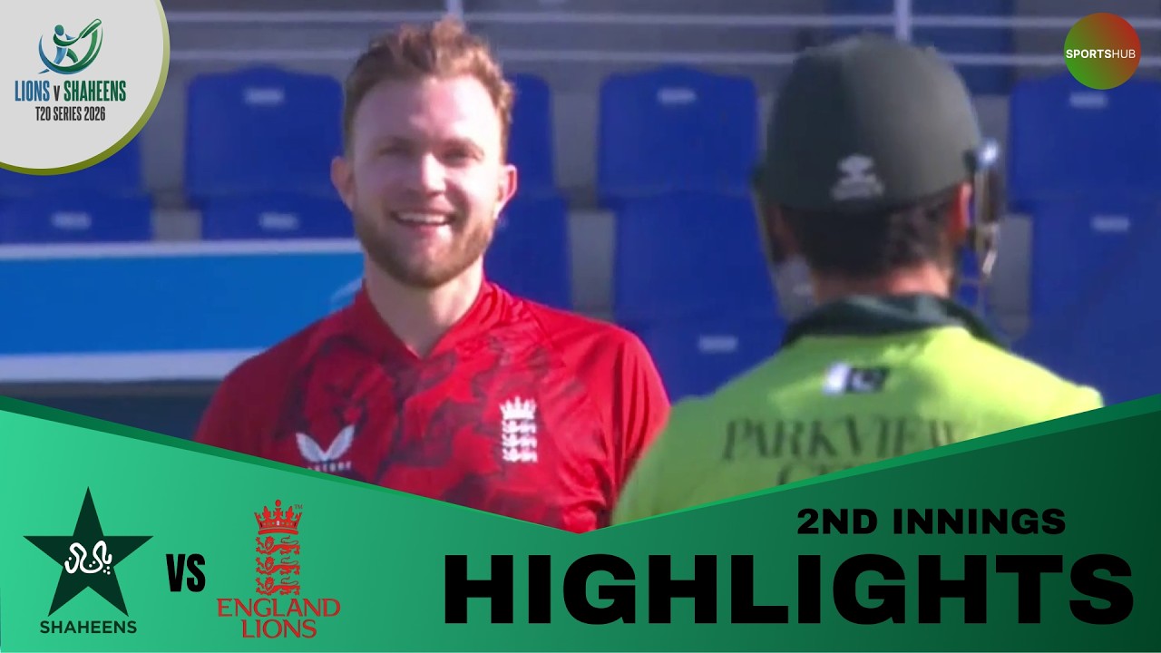 2nd Innings Highlights | Pakistan Shaheens vs England lions | Match 02 | T20I Series | ZN1K