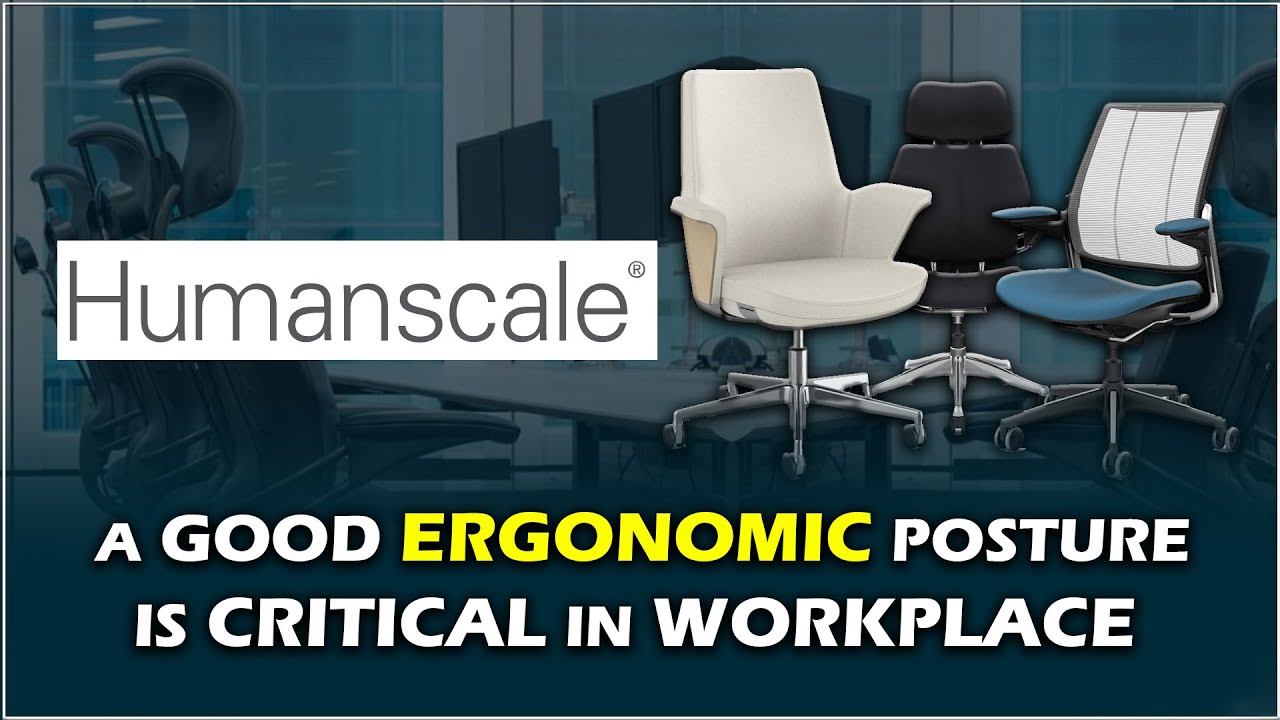Ergonomics and Workplace Design || Ergonomic workstation setup || Humanscale || Hybiz Tv