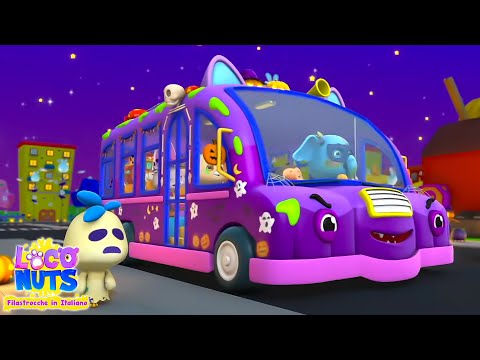 Ruote sul Autobus Mostruoso Canzone e Di Piu Video di Halloween per Bambini