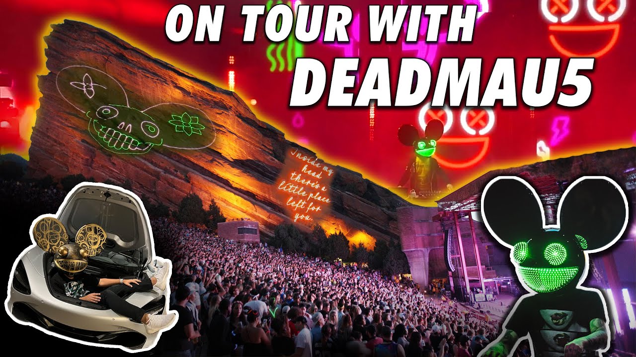 I WENT ON TOUR WITH DEADMAU5 | Vlogumentary