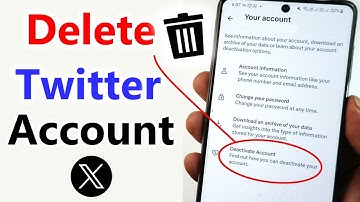 how to delete x account permanently | twitter (x) account delete kaise kare
