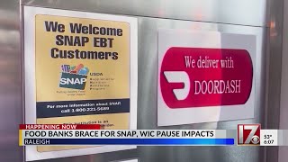 North Carolina food banks brace for impacts of government shutdown