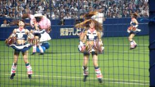20111104 セ・リーグ CS ファイナルS 第3戦7回裏チアドラダンス