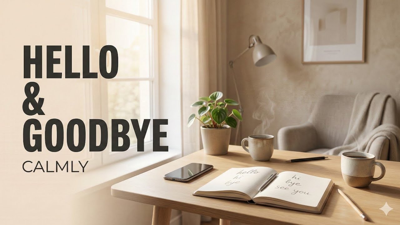 Day 3 – Saying Hello & Goodbye Calmly | Learn English in 30 Days