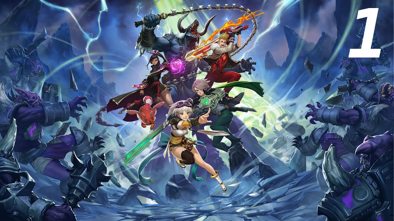 Battle Breakers - Walkthrough Part #1 (New game by epic Games) (IOS, Android)