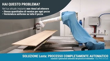 Scanner "vede" i pezzi ed il robot li vernicia in automatico - Lesta Easy PROG 3D scan