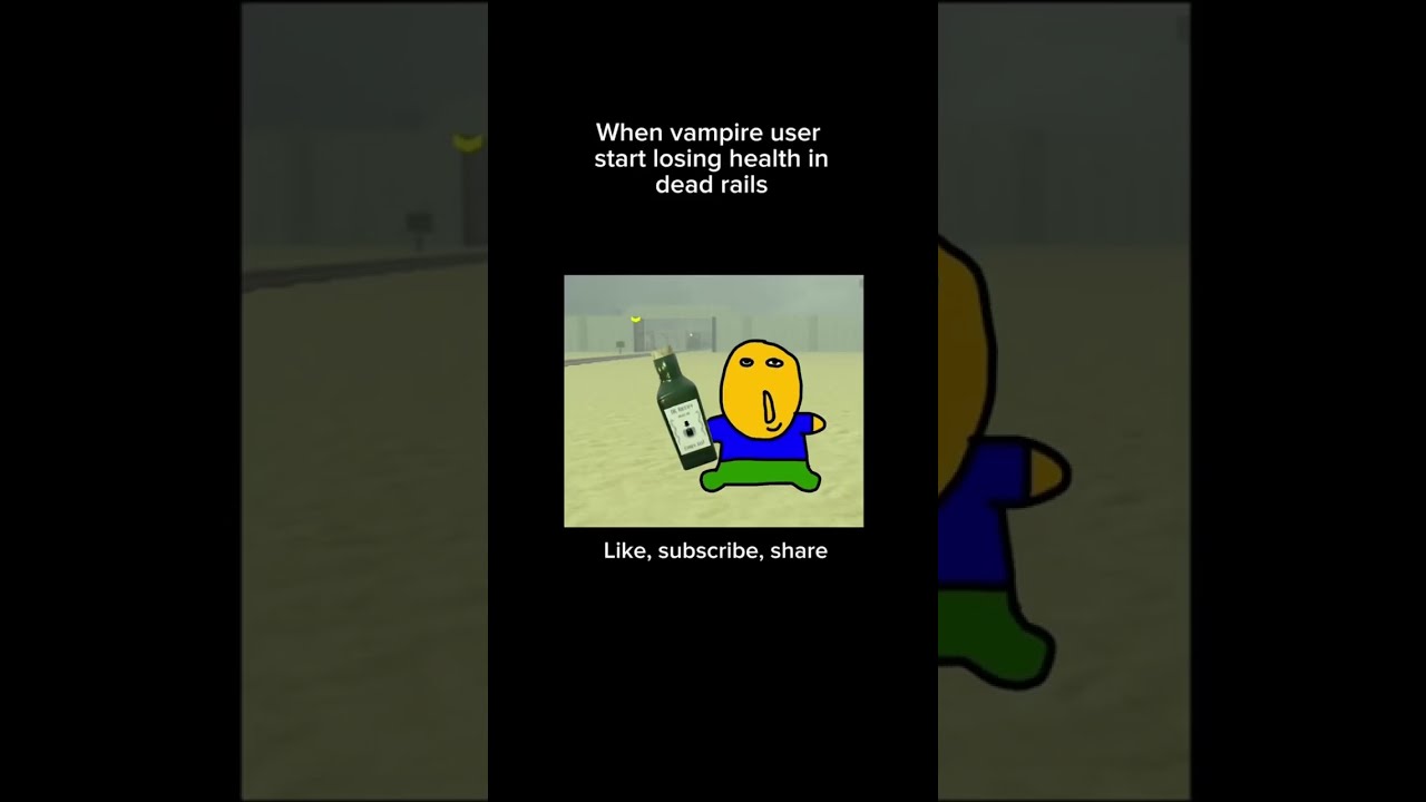 When Vampire Start Losing Health In Dead Rails Deadrails Robloxanimation Animation