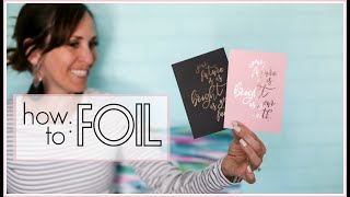 How to Foil with the Minc with narration