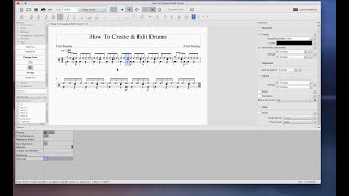 Musescore 3: How To Create & Edit Drums