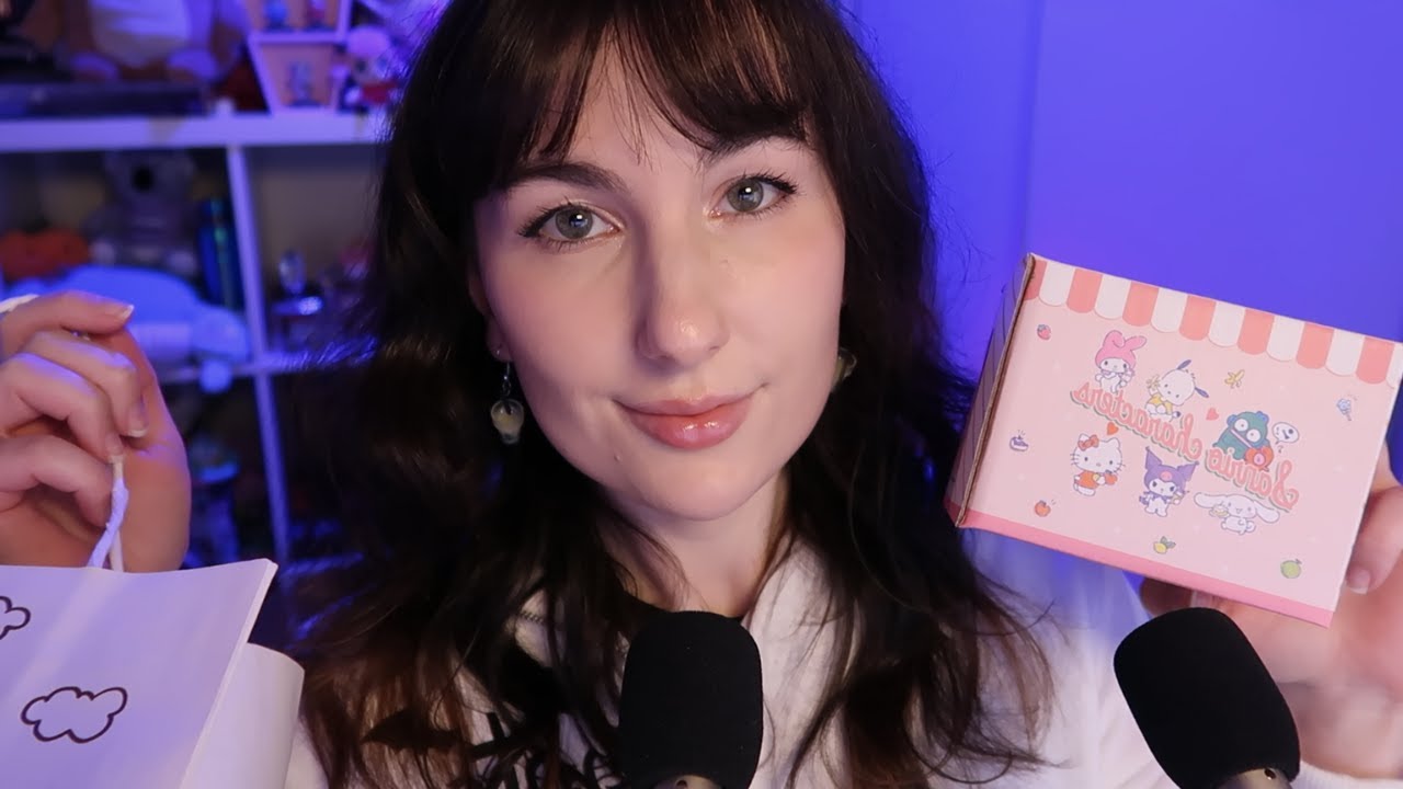 asmr mostrando umas comprinhas e conversando (sussurros)