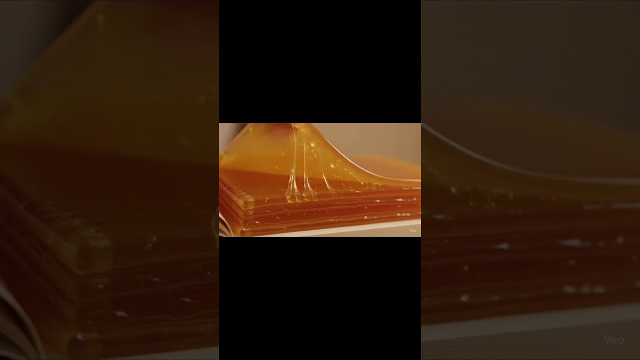 ASMR Books Made of Sand, Honey & Slime 😳📚 | Oddly Satisfying Short! 