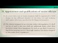 CMR Reg 33: Senior Officials' Appointment & Qualifications