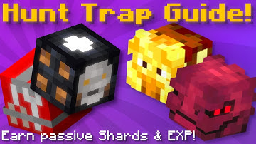 Hunting Trap Guide! Get Dungeon Shards without Dungeons! (Hypixel Skyblock Foraging Guide!)