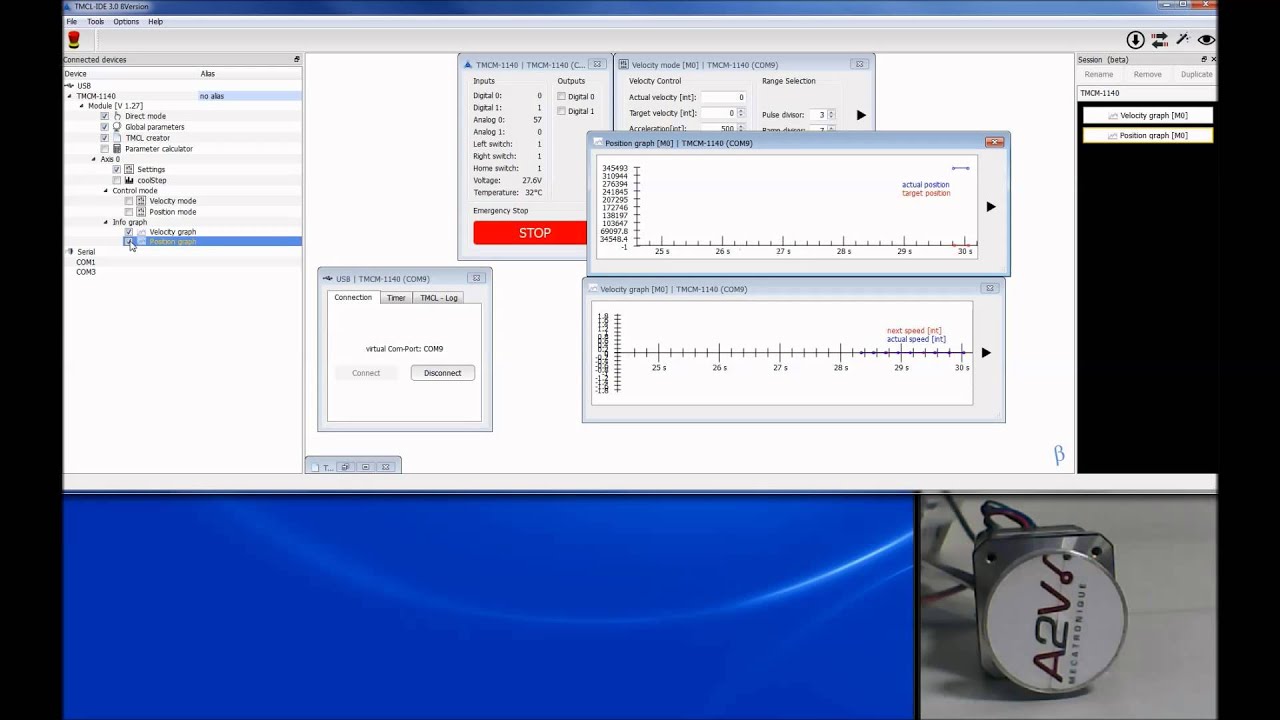 A2V - Demo TRINAMIC TMCL IDE 3 0