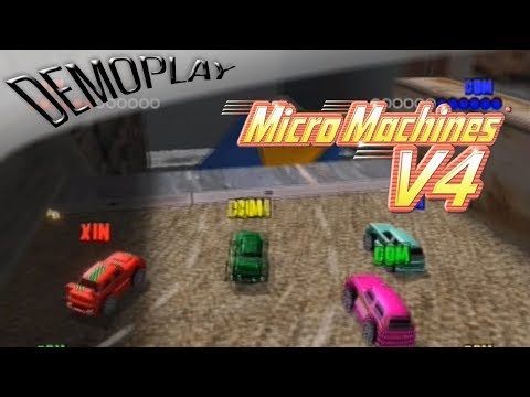 Video: Micro Machines V4 Demo