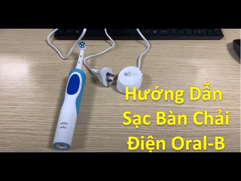 Video Hướng dẫn sạc bàn chải đánh răng điện Oral-B BRAUN. - youtube