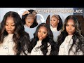 NEW MAGIC LACE WIG?? 3 WIGS IN ONE! ASILY SWITCH LOOKS IN SECONDS FT UNice hair