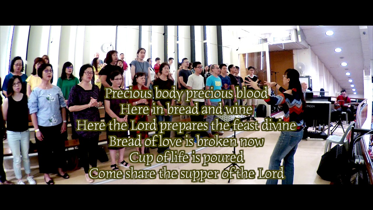 singapore tourist pass The Supper of the Lord Fr Paul Goh 50th Anniversary OLPS AMC 2019