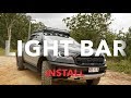 HOW TO - LIGHT BAR INSTALL - EASY