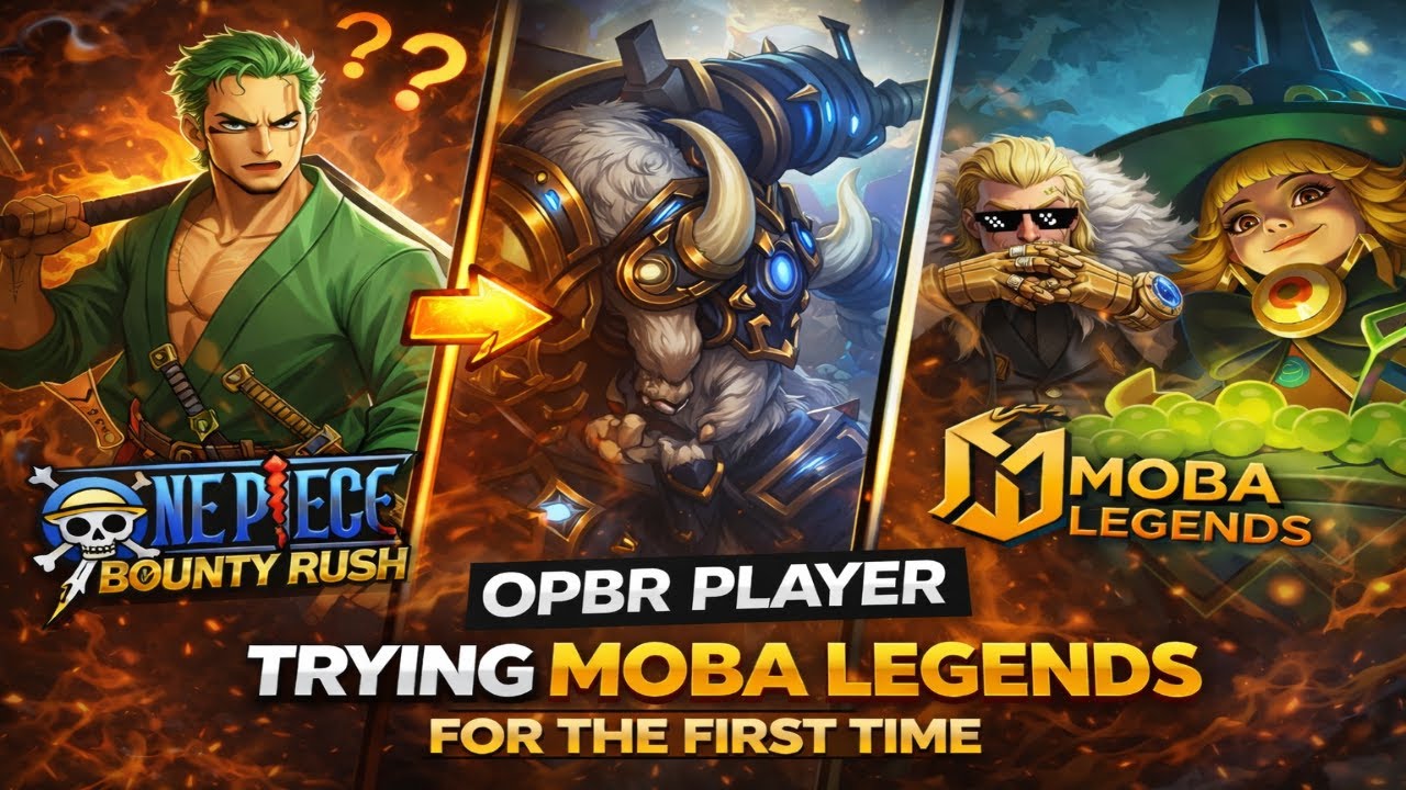 First Time Playing MOBA Legends (Live) - YouTube