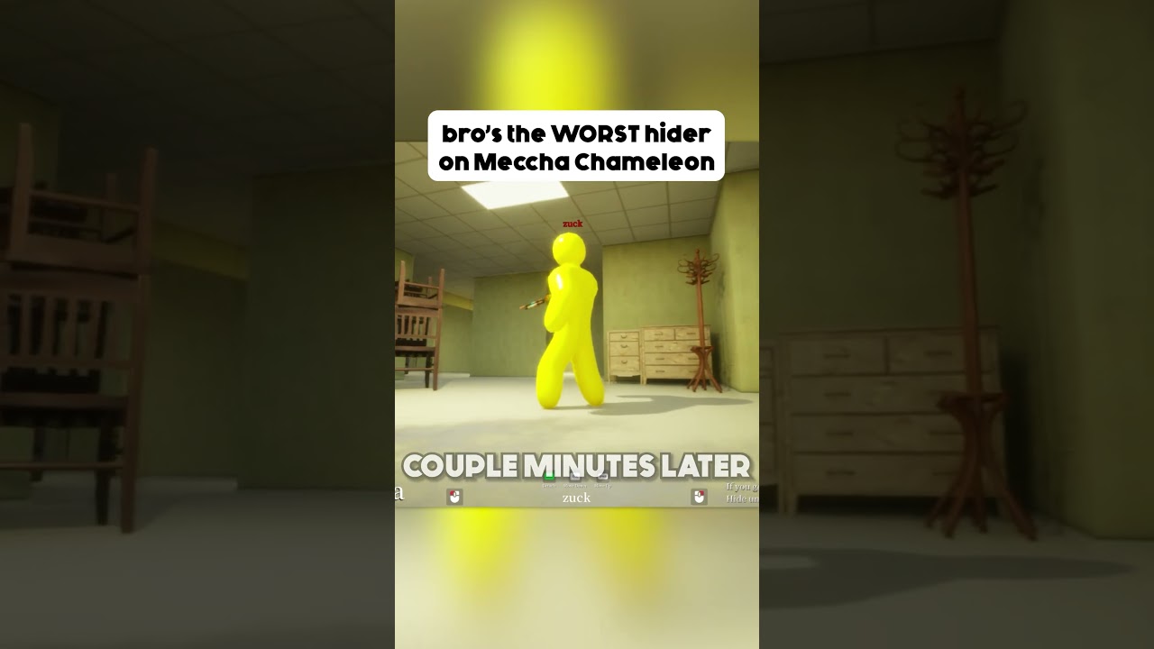 The WORST Player in #mecchachameleon #funny funny #funnymoments #gaming #newgame #indiegame