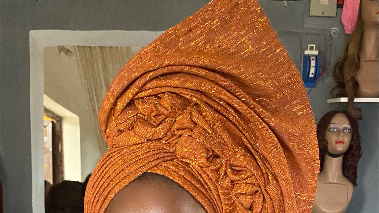 Side ruffles rose gele #geletutorial #makeuptutorial #makeup # ...