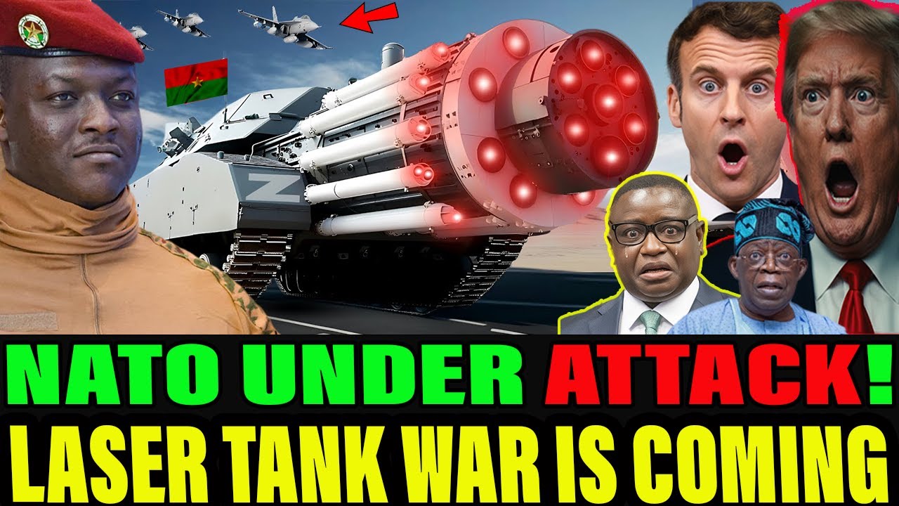 Today! TRAORÉ’S Giant laser tank brutally bombards – NATO and ECOWAS On High Alert