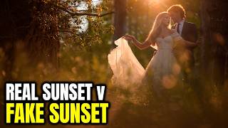 HOW I SHOT THIS | Real sunset v fake sunset with off camera flash