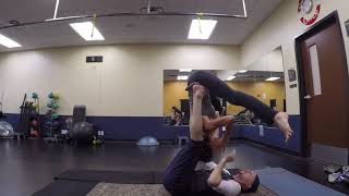 Acro Yoga With Dafna - Flying Poshi And Ninja Star