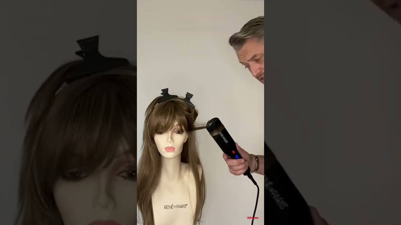 How to Curl Synthetic Wigs with Hot Tool