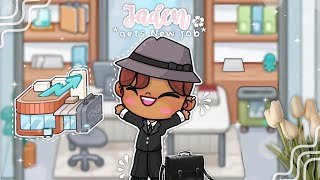 Jayden gets a new job *AT A RICH BUSINESS* 🏢💼 || *with voice* || avatar world 🌍