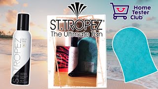 Unboxing and Reviewing St Tropez Whipped Crème Mousse and Mitt Plus (cleaning your tanning mitt)