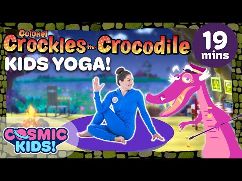 Albay Timsahı Çıtırtıyor | Kozmik Çocuk Yogası Macerası!