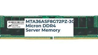 Mta36Asf8G72Pz-3G2B2 Micron 64Gb Ddr4 Server Memory