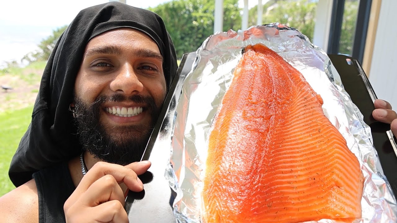 Homemade Smoked salmon recipe Howto make smoked salmon Cooking