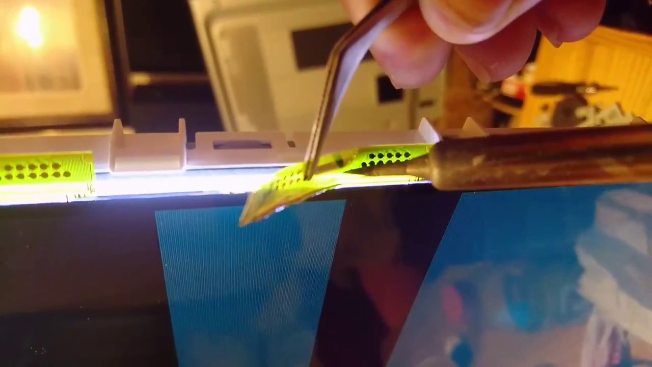 sony xbr55x800b 55 fix screen horizontal black lines read description