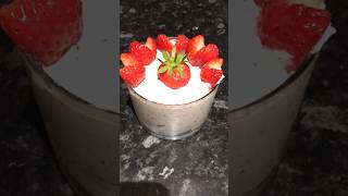 Blueberry and Strawberry mousse with strawberry hearts. shorts shortsfeed dessert