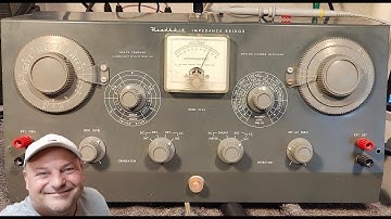Heathkit IB 2A Impedance Bridge teardown 1958