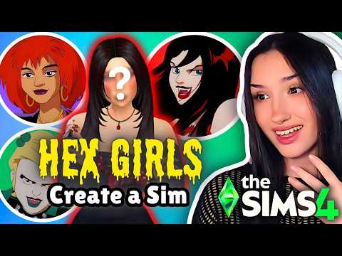 making The HEX GIRLS in The Sims 4
