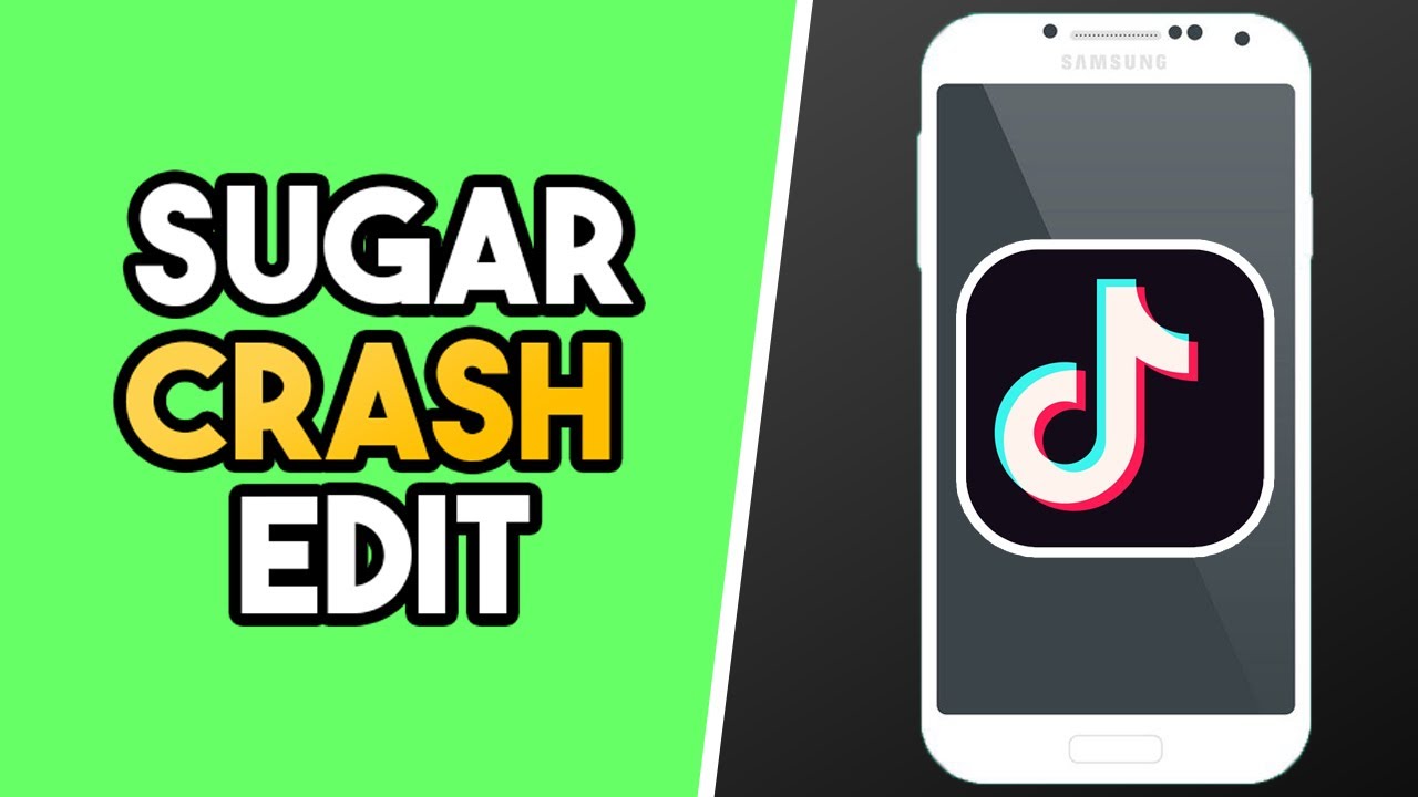 How to do the Sugar Crash Edit Trend on Tiktok (SUGAR CRASH MEME!) YouTube