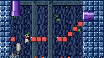 Super Mario Worker Project v1.7.8 Custom Level - Underground Pipe Maze