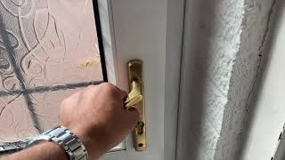 UPVC door stuck deadlock