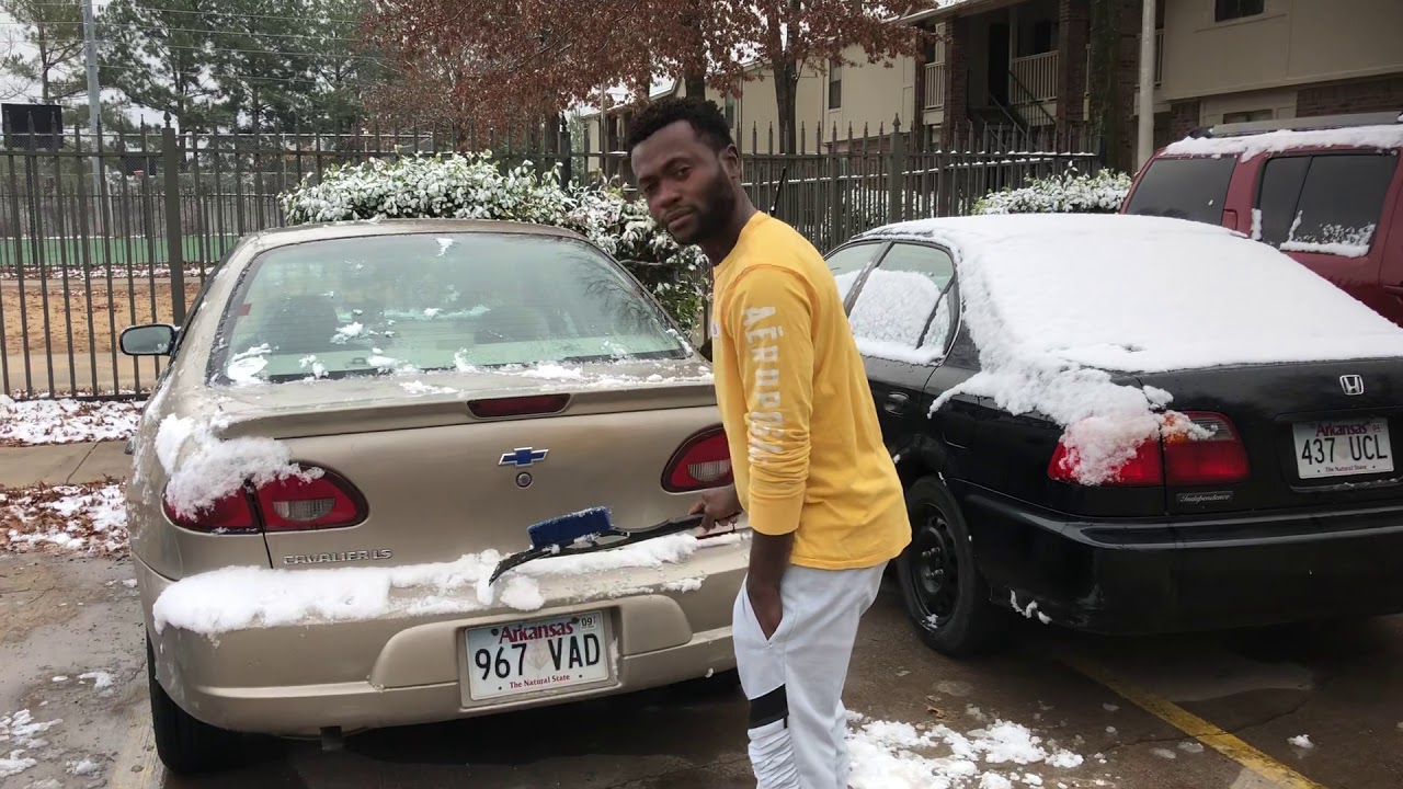 Snow in Rogers Arkansas last year YouTube