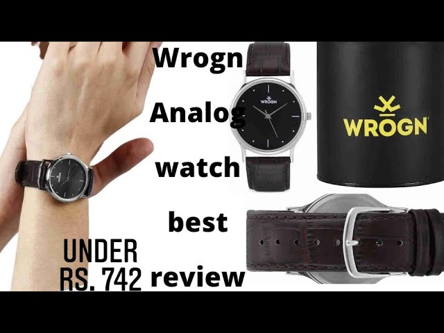 Flat 82% Off On Wrogn Watches starts at ₹269 | DesiDime-hkpdtq2012.edu.vn