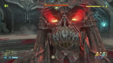 DOOM Eternal - Chapter 8 Sentinel Prime: Gladiator Weakpoints Tutorial Bossfight Gameplay (2020)