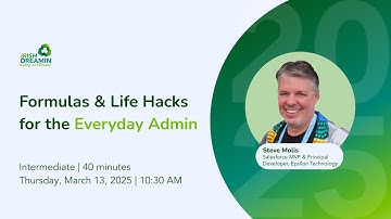 Salesforce Formulas and Lifehacks with SteveMo